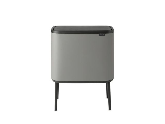 Brabantia Afvalbak Bo Touch Bin X Liter Mineral Concrete Grijs