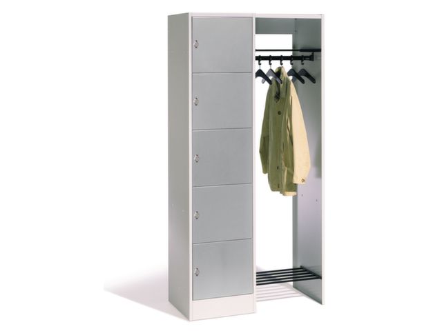 DiscountOffice Garderobe En Vakkenkastsysteem HxBxD 1950x960x480mm 5