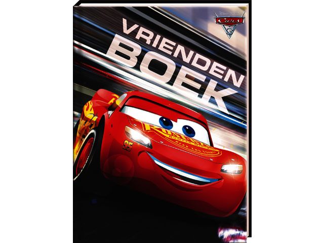 Vriendenboek Disney Cars 3 DiscountOffice Be