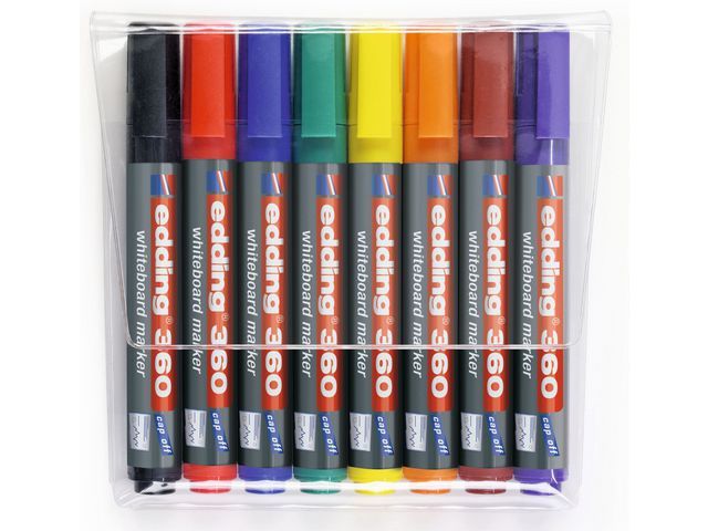 Edding Whiteboard Marker 360 1 5 3Mm Assorti DiscountOffice Nl