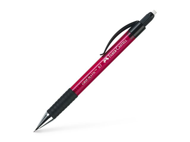 Faber Castell Fc Grip Matic Vulpotlood Mm Rood Discountoffice Nl