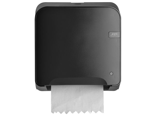 Euro Products Handdoekroldispenser Quartz Mini Matic XL Zwart