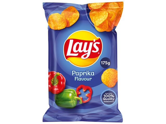 Lays Chips Lay S Paprika 175 Gram