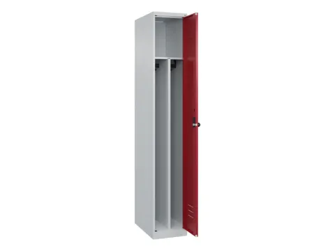 locker voor scheiding van kleding,HxBxD 1850x300x500mm,1vak
