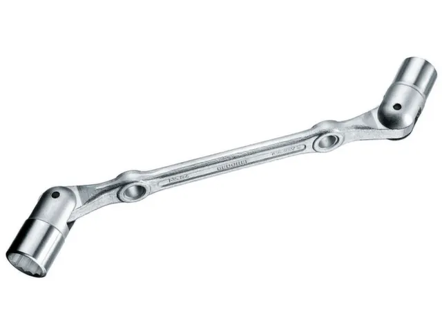 34 13X17 Clé articulée double Profilé UD 13x17mm