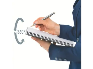 Notitieboek Leitz Office A5 lijn 180pag grijs Blauw - 9