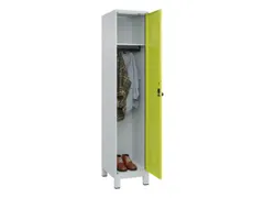 locker,HxBxD 1950x400x500mm,1vak,vak B 400mm,draaigrendel,voeten