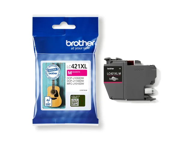 Inktcartridge Brother LC-421XLM rood