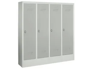 lockerkast v. kinderen,HxBxD 1300x1030x300mm,RAL7035,front RAL7035 - 2