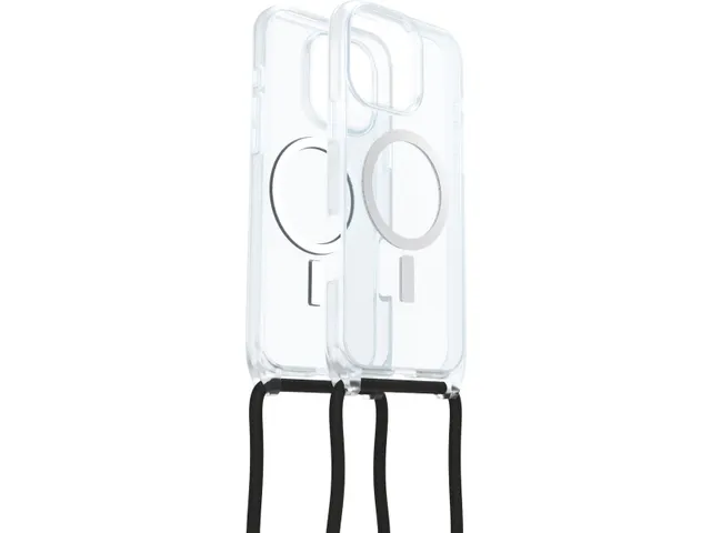 React Necklace Mag iPhone 16 Pro Max Hoesje Transparant
