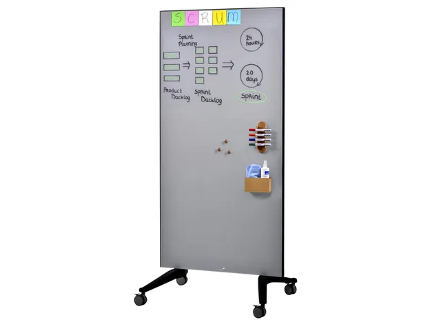 Glasbord stifthouder Legamaster hout