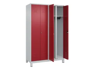 locker voor scheiding van kleding,HxBxD 1950x1200x500mm,4vak - 2
