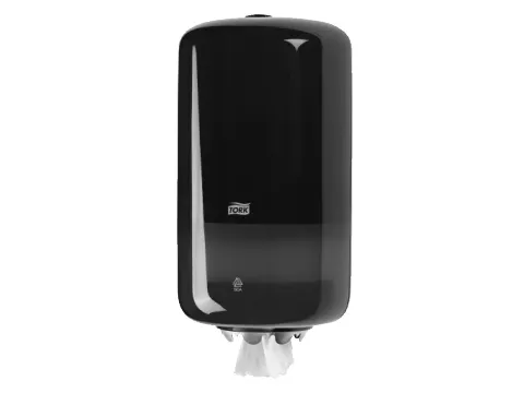 Tork 558008 Elevation M1 Mini Centerfeed Poetspapier Dispenser Zwart
