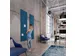 Prikbord Paneel Float Bulletin 120x200cm Zwart frameloos