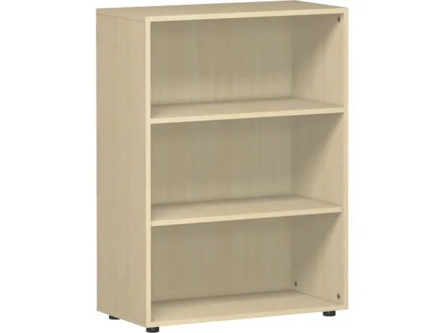 kantoorstelling,HxBxD 1104x800x400mm,2xhouten vloer,3ordnerhoogtes