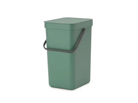 Afvalemmer Sort & Go 12 Liter Groen
