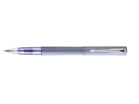 Vulpen Parker Vector XL silver blue CT finish medium