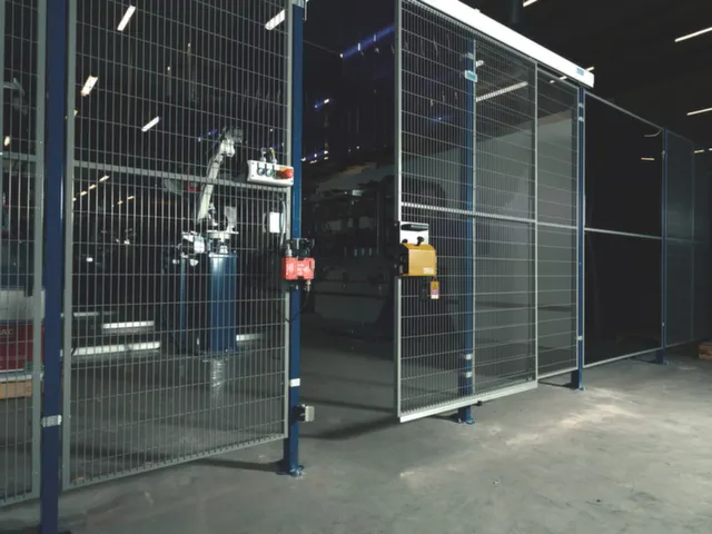 Schuifdeur Voor Veiligheidshek B 800mm Smart Fix Safe Lock 1400 Mm