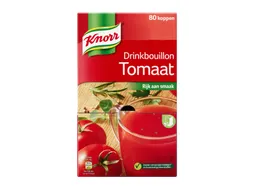 Drinkbouillon Knorr tomaat 175ml 80 stuks