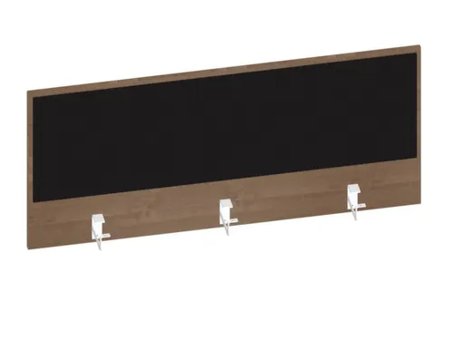 baliepaneel,v. bureau,aanbouw achter,B 1200mm,NT-cherry,BN8033-zwart