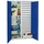 Draaideurkast Hxbxd 1800x1000x500mm 16laden 4legborden Ral5010