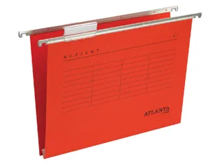 Hangmap Spectrum A6622-142 verticaal A4 U-bodem 30mm rood - 1