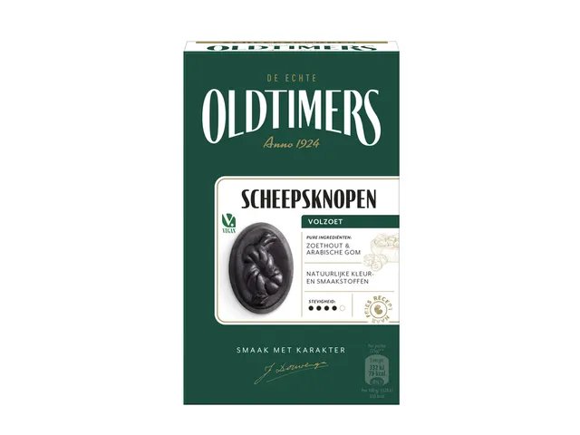 Drop Oldtimers scheepsknopen doos 235 gram