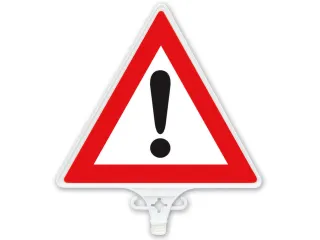 Bewegwijzeringsbord,V. Set Kettingstaanders,Uitroepteken - 1