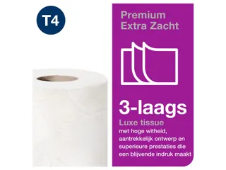 Toiletpapier Tork T4 Premium 56x155 vel wit 110319 - 4