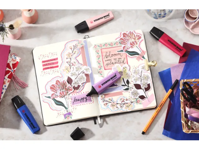 Markeerstift STABILO Boss 70/ 162 Wildflower grijs-violet paars