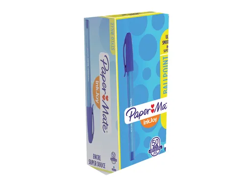 Balpen Paper Mate Inkjoy 100 medium blauw