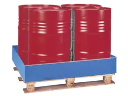 Palletopzetbak 4x 200l Opvangvol. 210l Staal 210x 1220x 1220mm