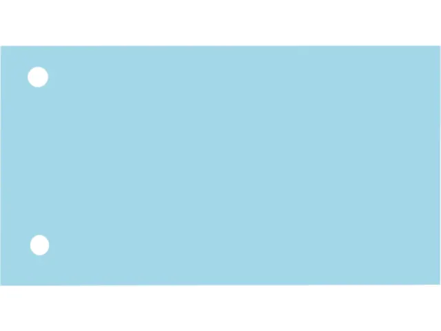 Scheidingsstrook Elba breed 225x120mm 190gr blauw 100 stuks