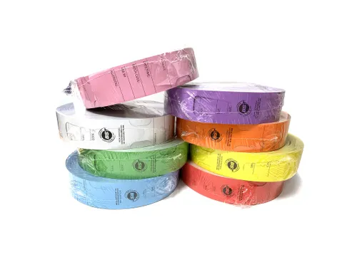 BST Detecteerbare Loop Tags hittebestendig 48x279mm Groen 500 stuks