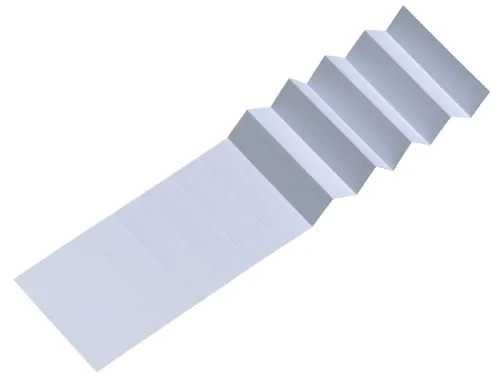 Ruiterstrook A5847-0 Wit