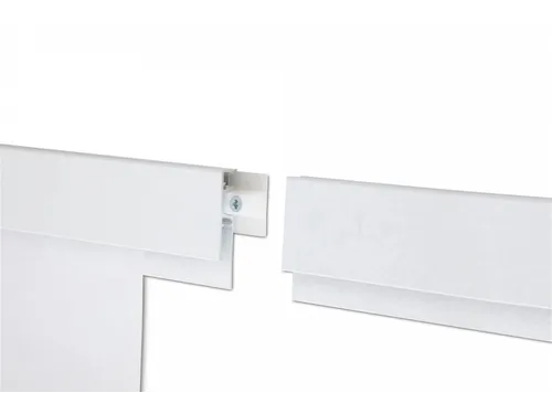Aluminium wand klemlijst MAULgrip 100.5 cm Wit