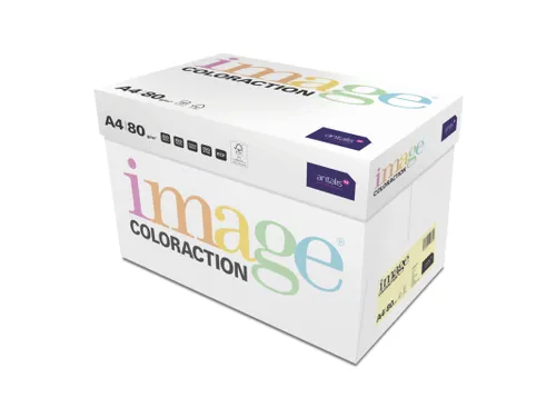 Kopieerpapier Coloraction Desert Lichtgeel 160 Gram 500 Vel