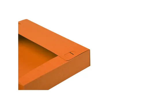 CARTOBOX glanskarton rug 60mm oranje