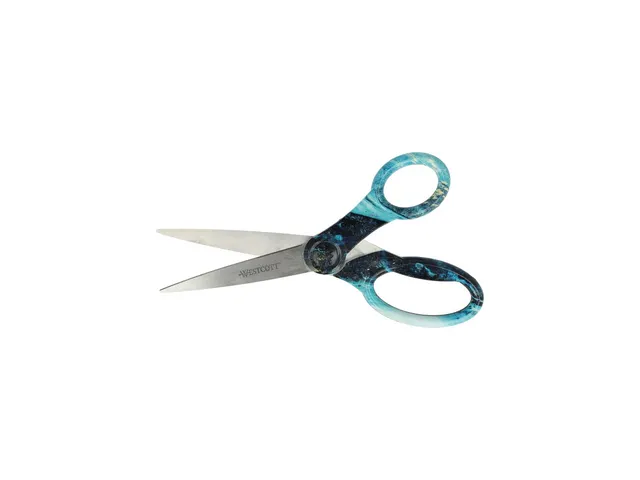 Ciseaux Westcott Trendsetter 20,4cm Lames Inox Bleu