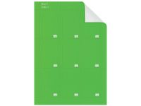 Nobo Printbare T-kaarten Index 2 Groen (20 Vel)