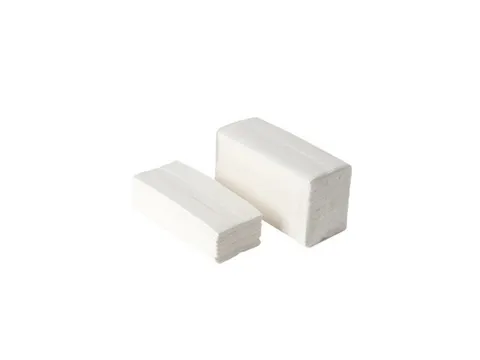 ZZ-vouwhanddoek 2-laags Hoogwit 22x27cm