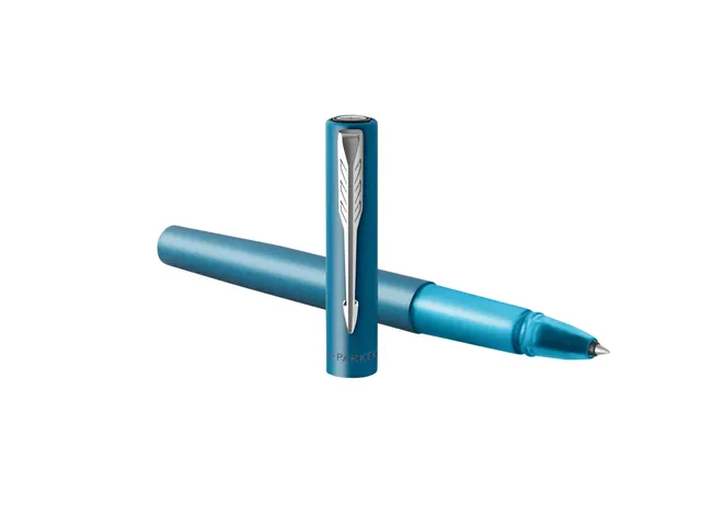 Rollerpen Parker Vector XL Teal CT Finish medium blister