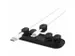 Spigen Magnetische kabelhouder voor bureau zwart LD101