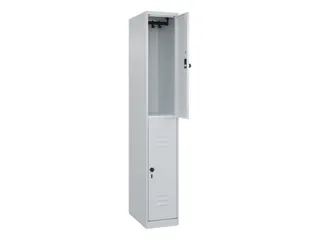 dubbeldekse locker,HxBxD 1850x300x500mm,1x2vak.,vak B 300mm - 2