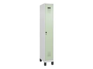 locker,HxBxD 1950x300x500mm,1vak,vak B 300mm,draaigrendel,voeten - 3