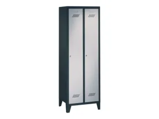 locker,HxBxD 1850x600x500mm,2vak,vak B 300mm,RAL7035,front RAL7016 - 2