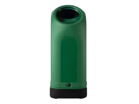 Balloon Buitenafvalbak 70 Liter Groen Zwart