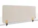 Elements Bureauscherm akoestisch 60x160cm Beige klemmen