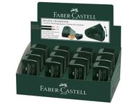 puntenslijper Faber-Castell "Sleeve" groen