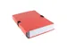 Map uitrekbare rug N'clip-Rood